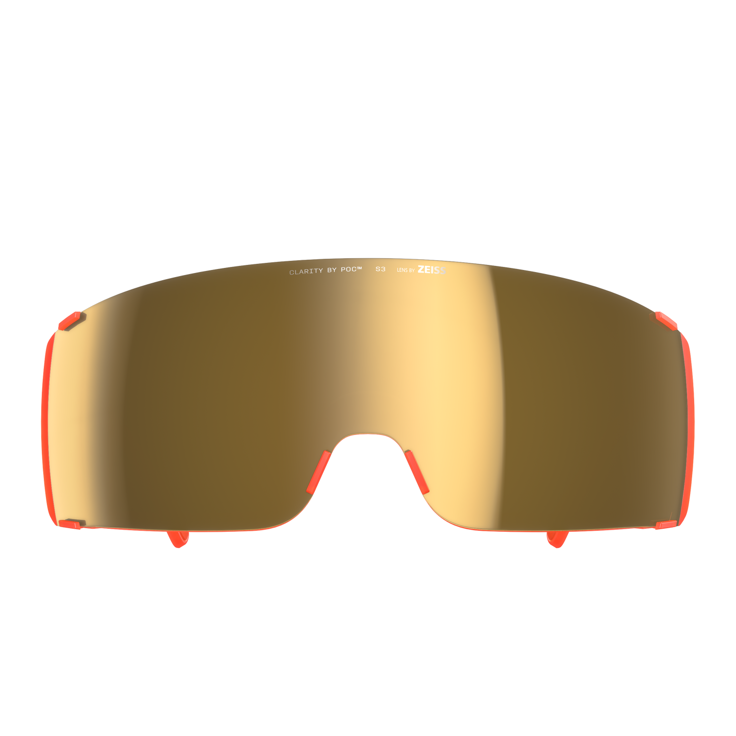 POC PROPEL Fluorescent Brille Orange Transluzent/Clarity Road/Sunny Gold