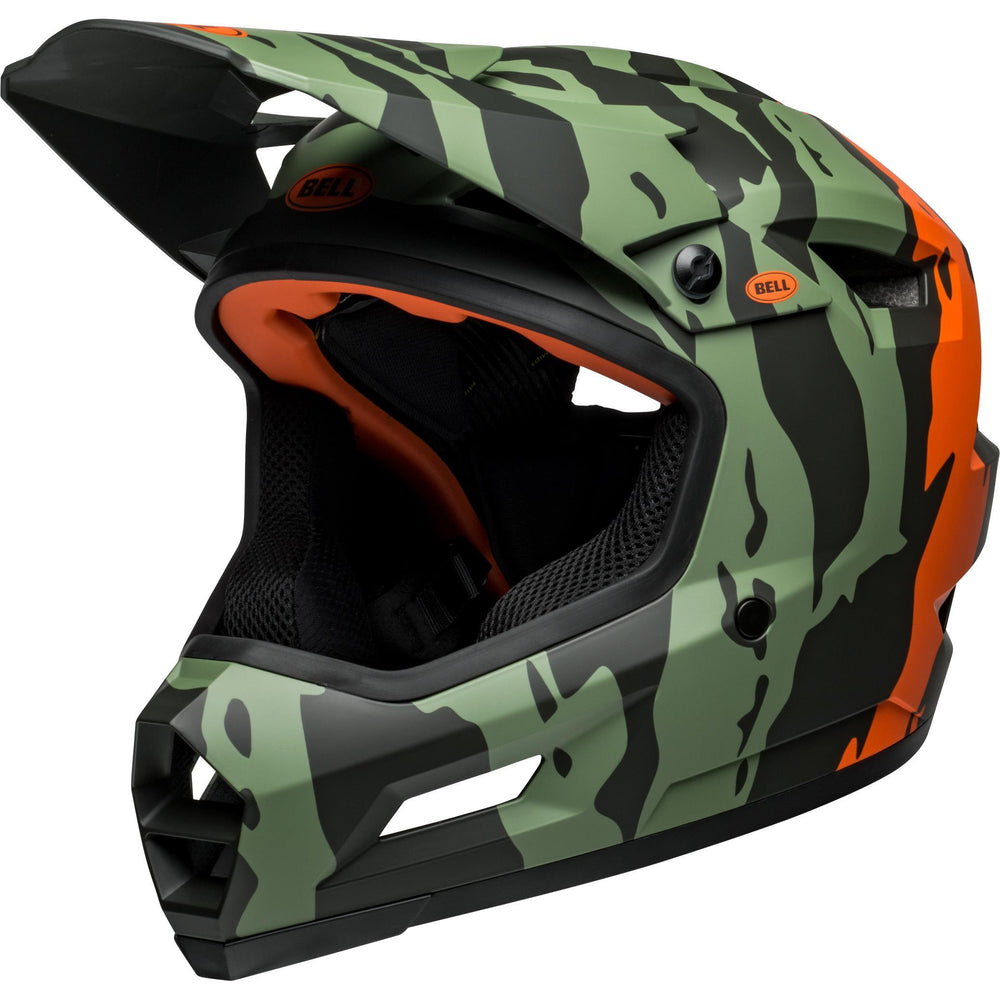 MTB-Helm BELL SANCTION 2 DLX MIPS Grün/Orange/Schwarz