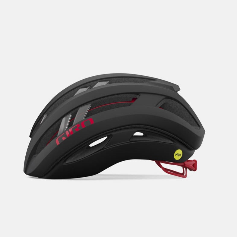 Helm Straße GIRO ARIES MIPS SPHERICAL Schwarz/Rot