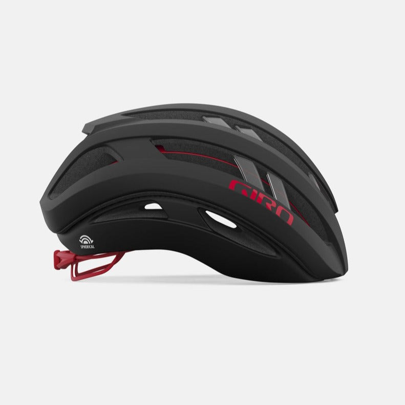 Helm Straße GIRO ARIES MIPS SPHERICAL Schwarz/Rot