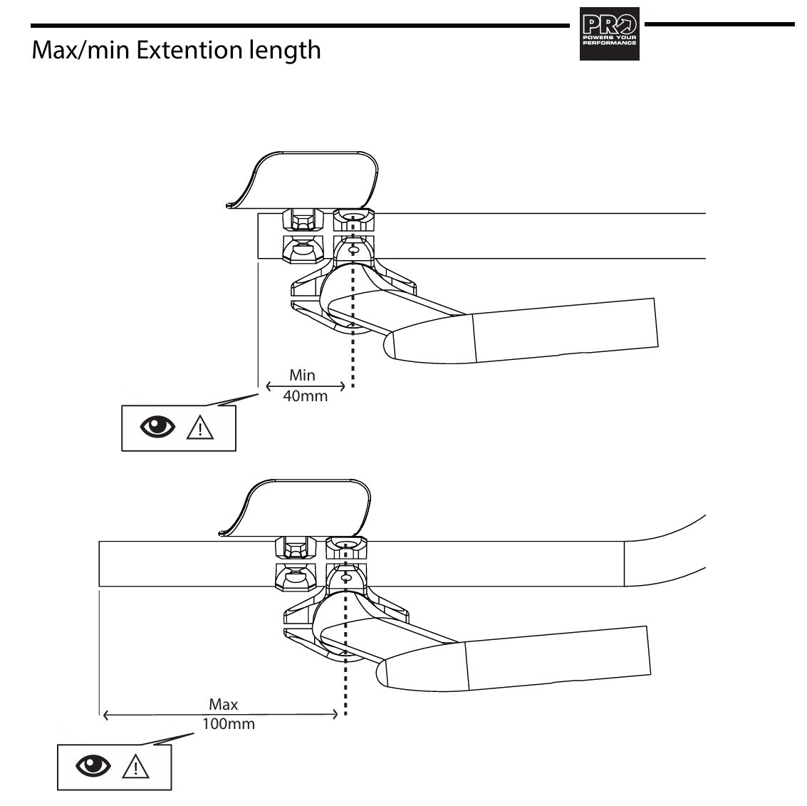 Kleiderbügelverlängerung PRO MISSILE ALU Form S