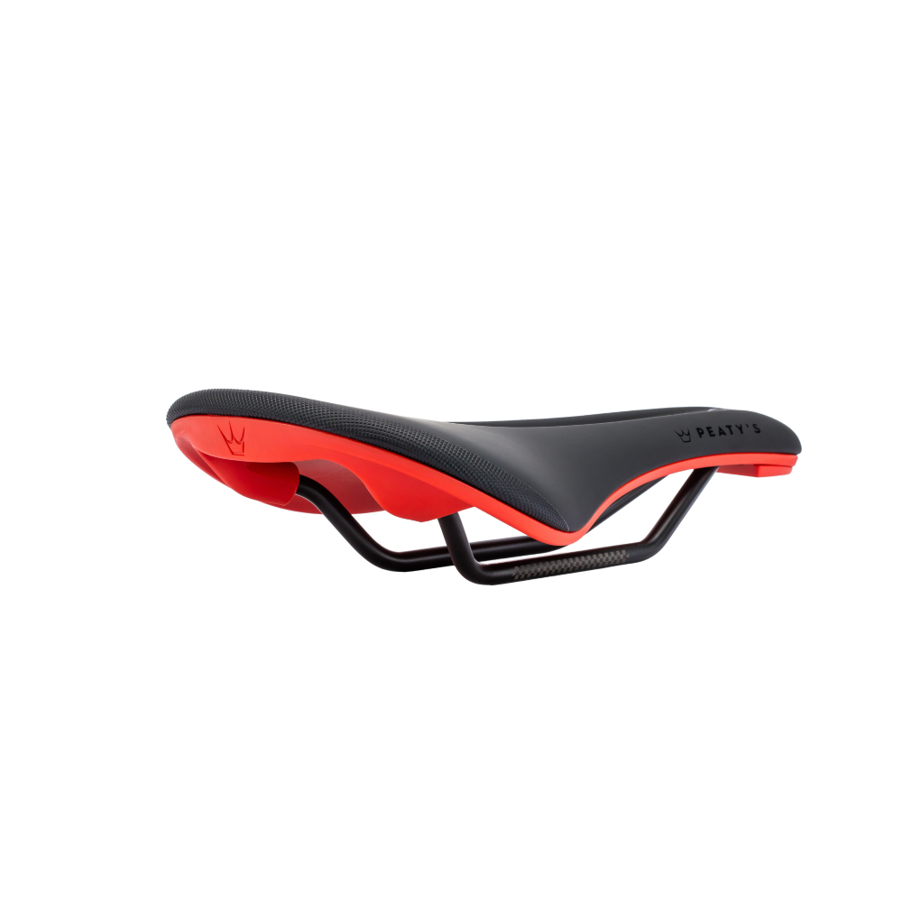 Selle PEATY'S Monarch Rails Cromo Rouge