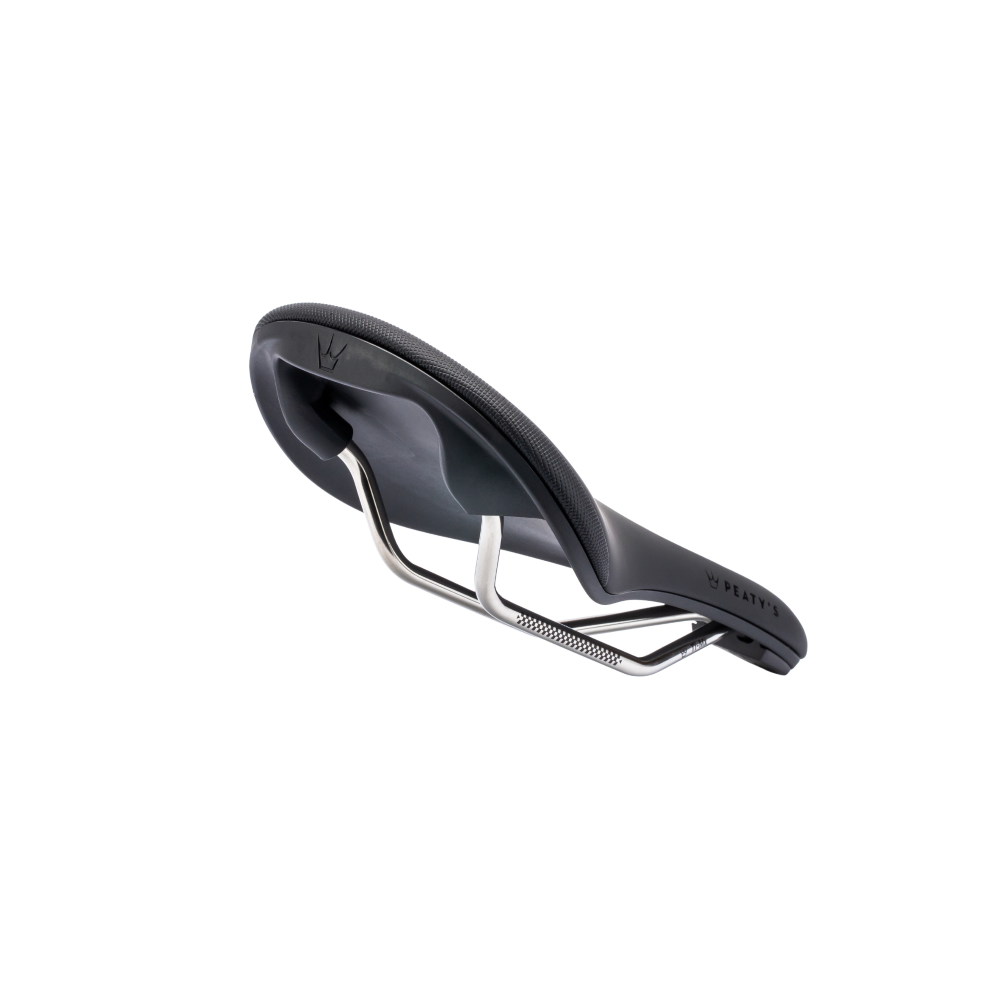 Selle PEATY'S Monarch Rails Titane Noir