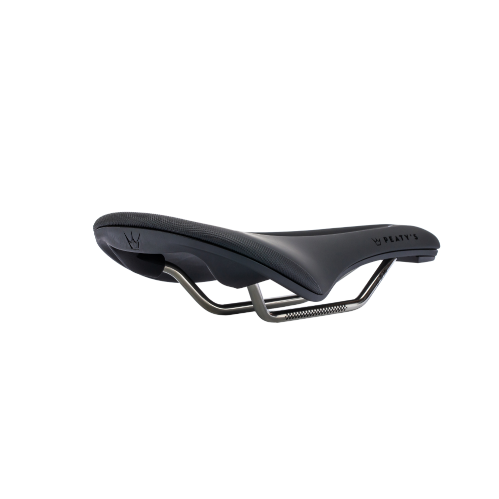 Selle PEATY'S Monarch Rails Titane Noir
