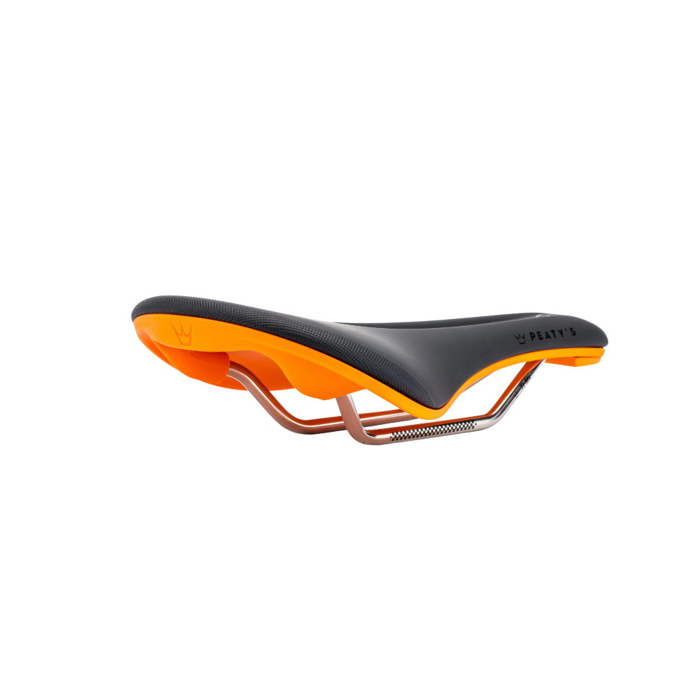 Selle PEATY'S Monarch Rails Titane Orange