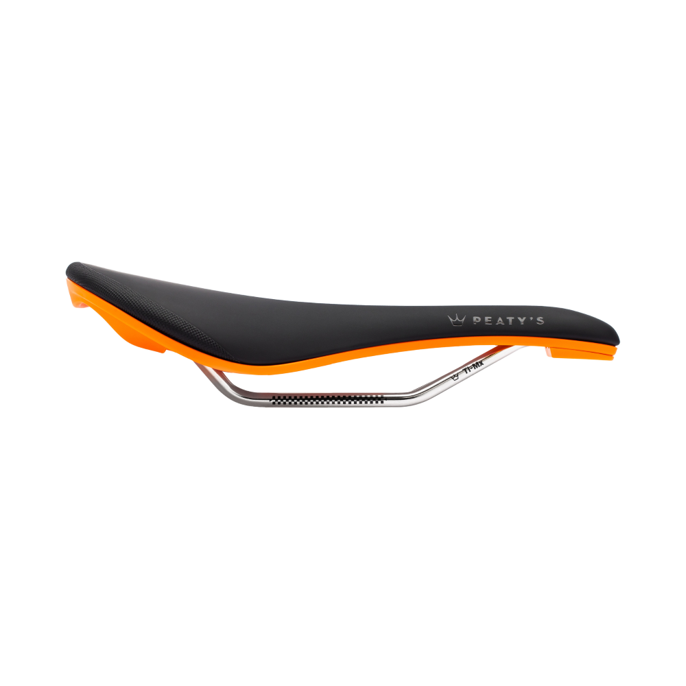 Selle PEATY'S Monarch Rails Titane Orange