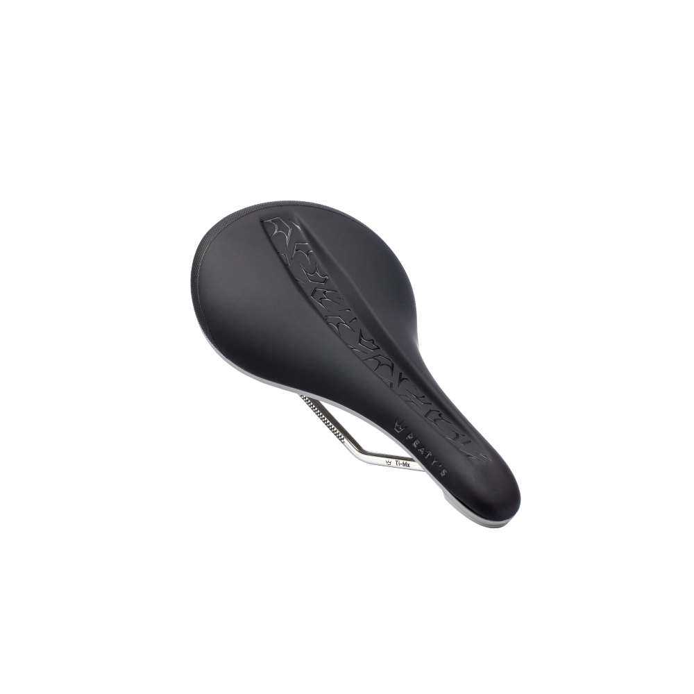 Selle PEATY'S Monarch Rails Titane Gris