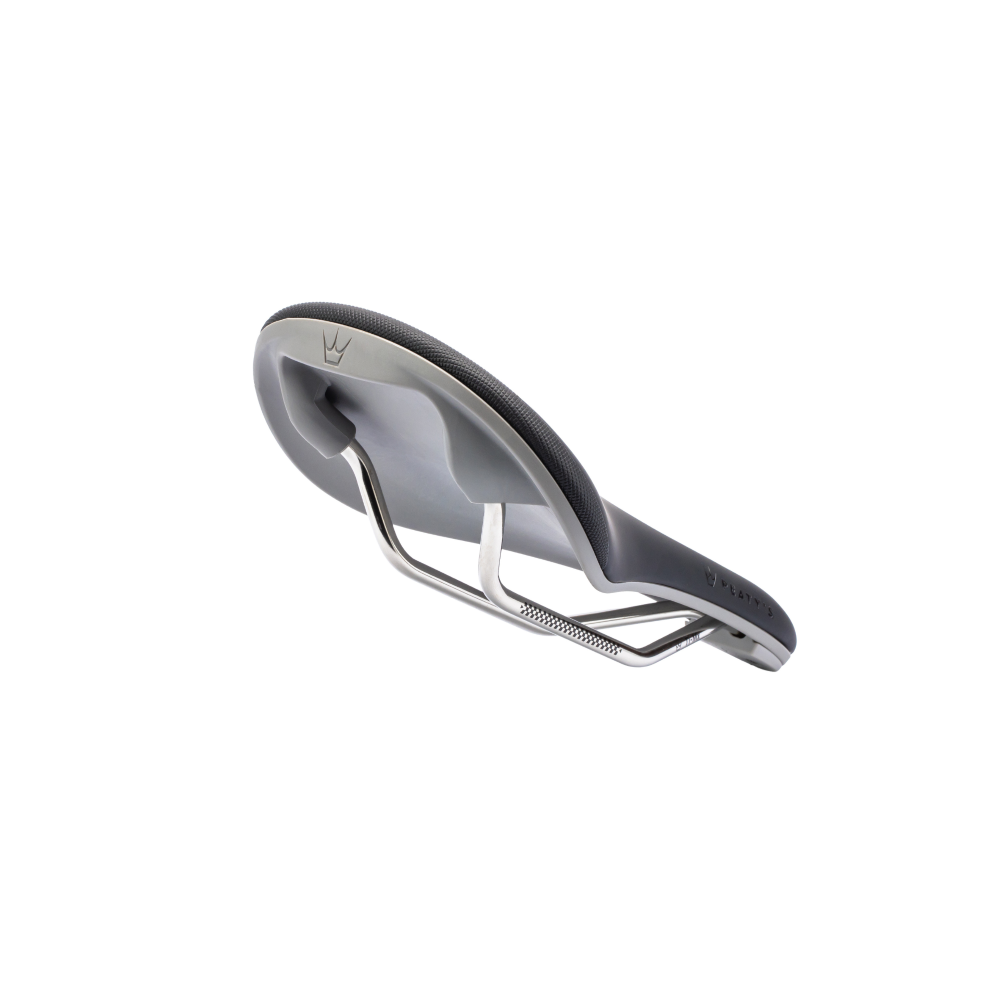 Selle PEATY'S Monarch Rails Titane Gris