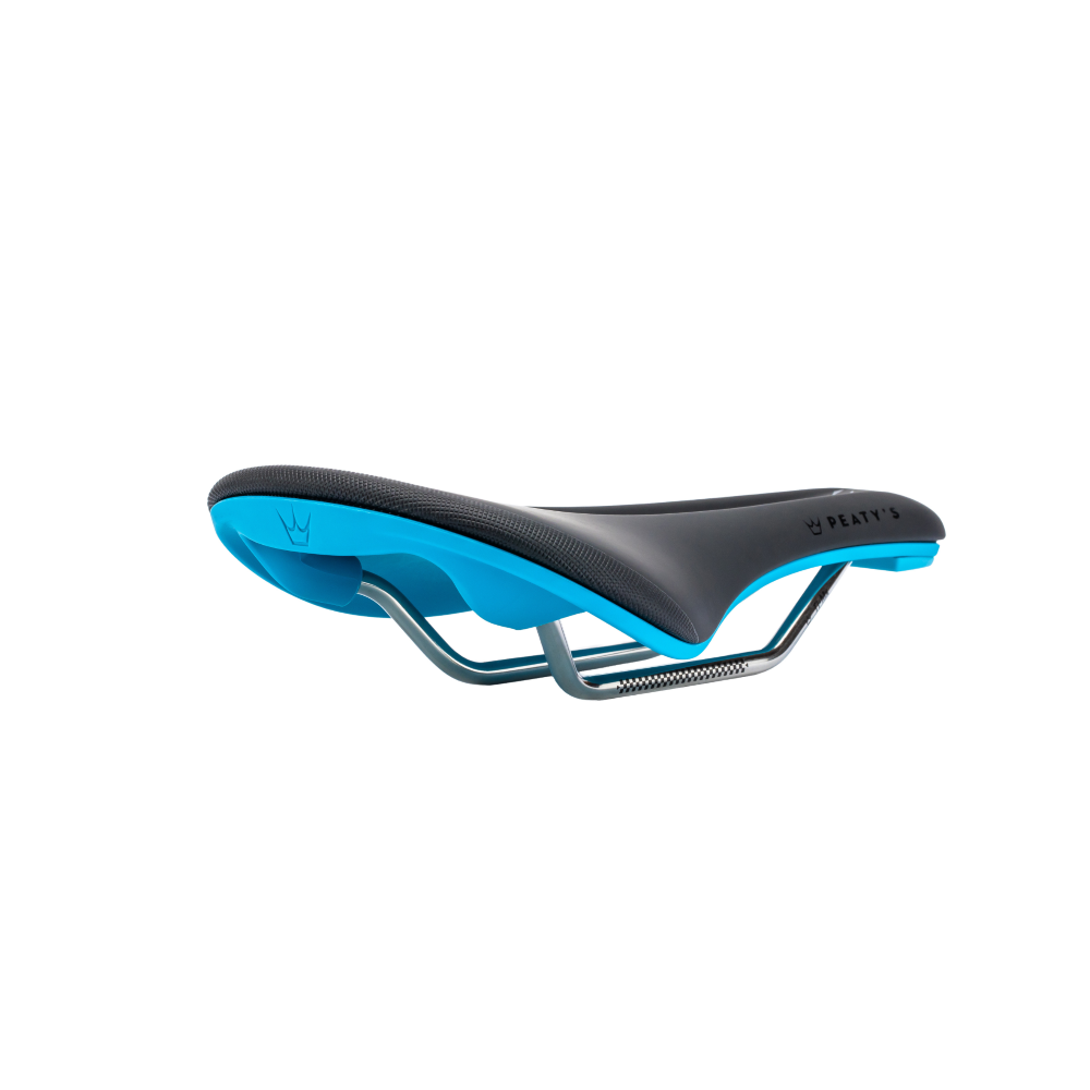 Selle PEATY'S Monarch Rails Titane Turquoise