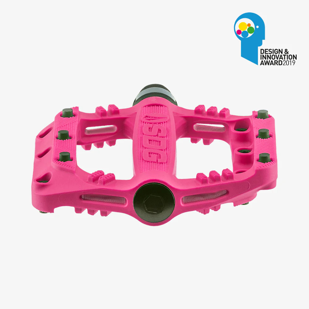 Flache Pedale SDG SLATER Junior Pink