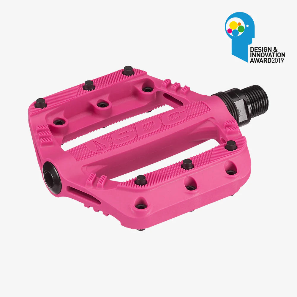 Flache Pedale SDG SLATER Junior Pink