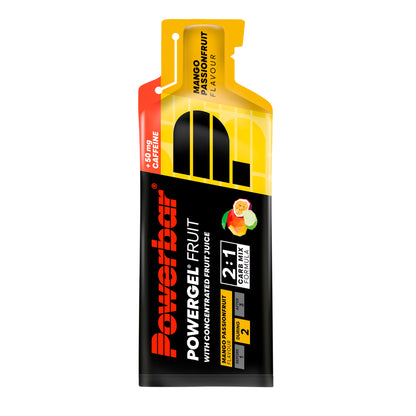 Energiegel POWERBAR POWERGEL FRUIT (41g) Mango Maracuja Koffeiniert