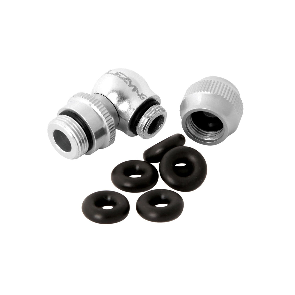 LEZYNE Slip Fit Pumpenkopf-Adapter, Silber