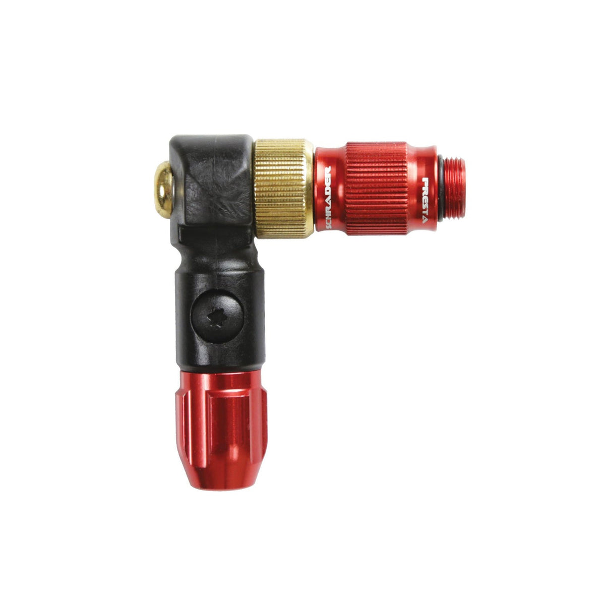Schwarzer LEZYNE ABS-1 Pro Chuck-Ersatzpumpenkopf