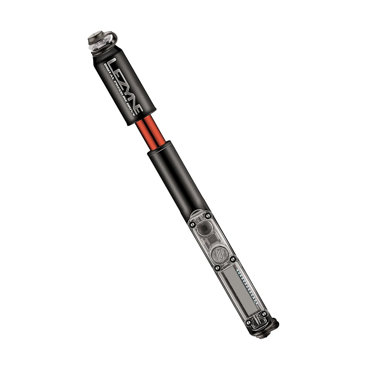 Pompe à Main LEZYNE CNC DIGITAL PRESSURE DRIVE Noir