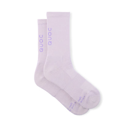 Socken QUOC ALL SEASON MERINO Lila