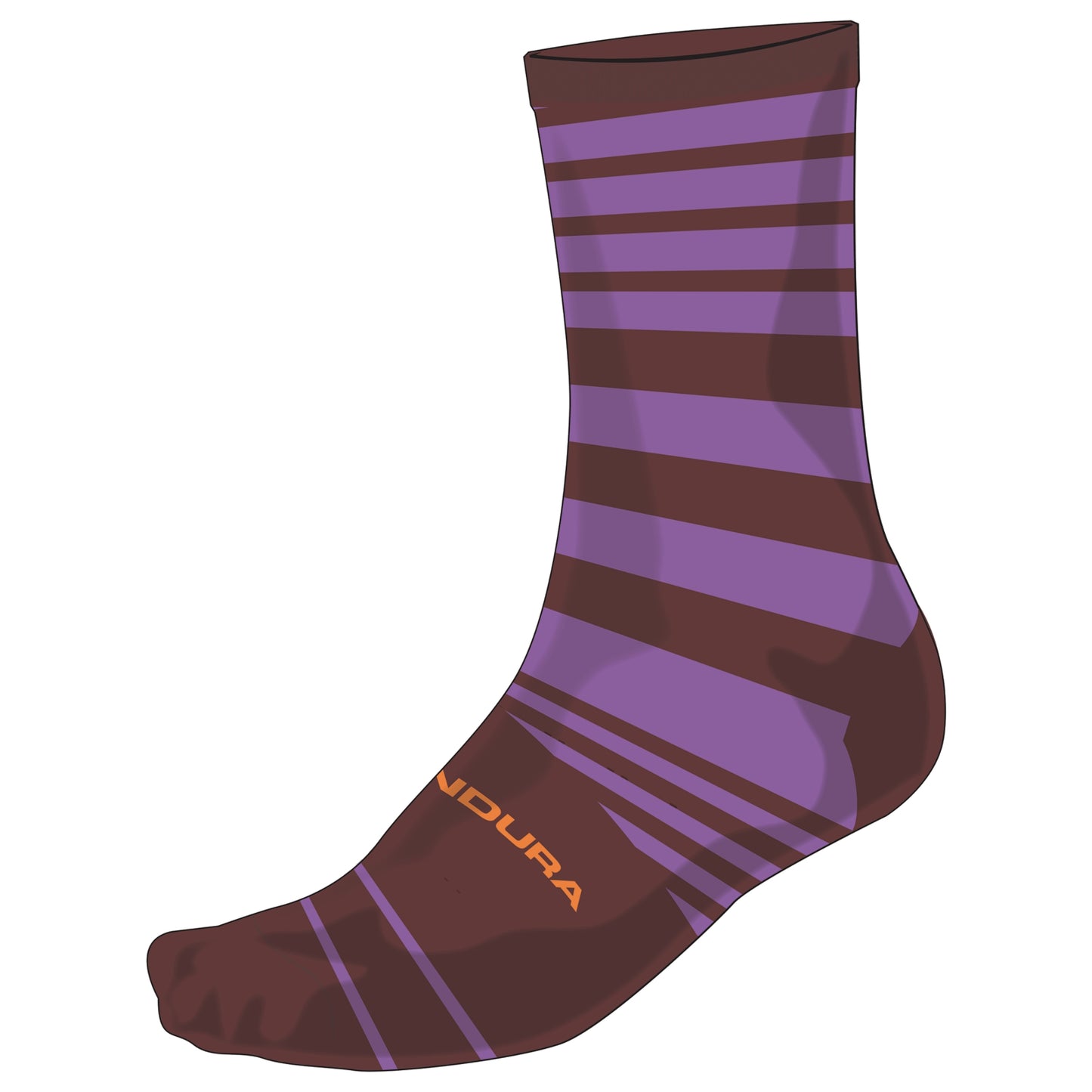 ENDURA BLOCK Socken Violett