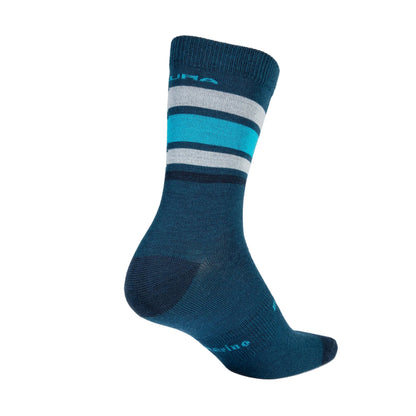 Socken ENDURA BAABAA MERINO STRIPE Blau