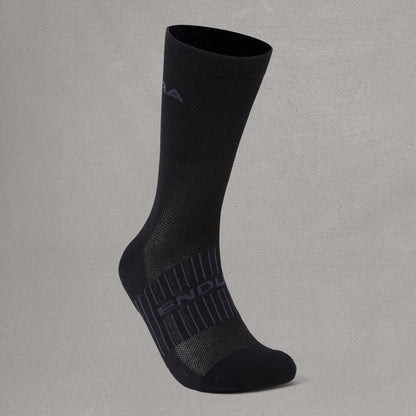 ENDURA COOLMAX RACE Damensocken Violett/Grau/Schwarz (3 Paar)