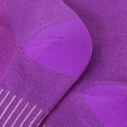 ENDURA COOLMAX RACE Damensocken Violett/Grau/Schwarz (3 Paar)