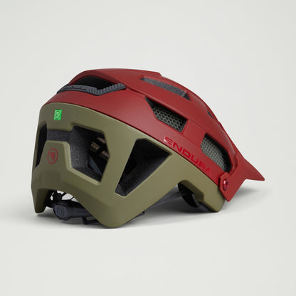 MTB-Helm ENDURA SINGLETRACK MIPS Rot/Grün