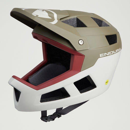 Casque VTT ENDURA SINGLETRACK INTEGRAL MIPS Vert/Blanc