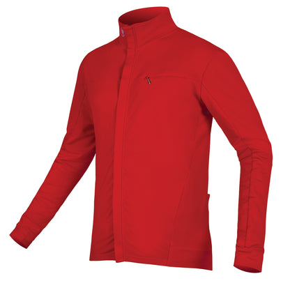 Trikot ENDURA XTRACT ROUBAIX Langarm Rot