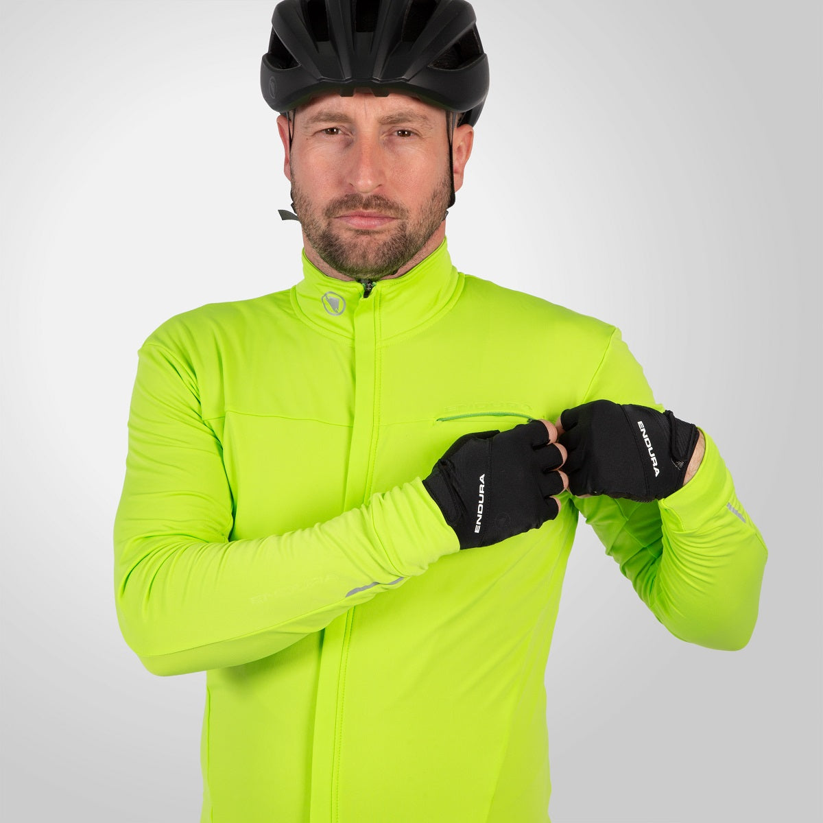 ENDURA XTRACT ROUBAIX Trikot Langarm Gelb