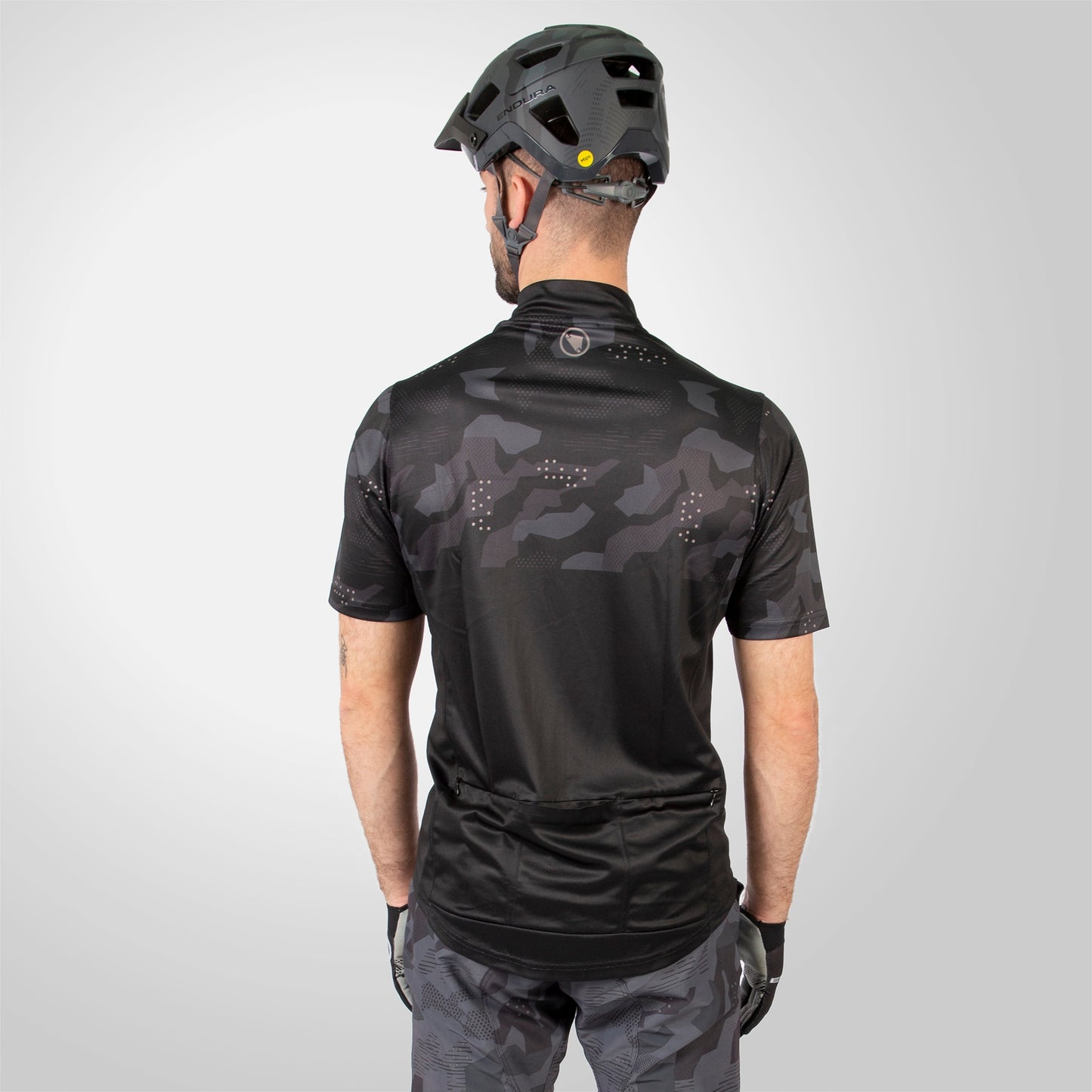 ENDURA HUMMVEE RAY II Trikot Kurzarm Schwarz