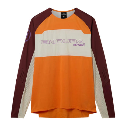 Trikot ENDURA MT500 BURNER LITE Langarm Orange