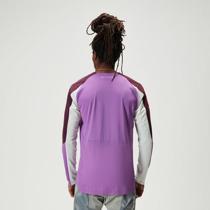 Trikot ENDURA MT500 BURNER LITE Langarm Violett