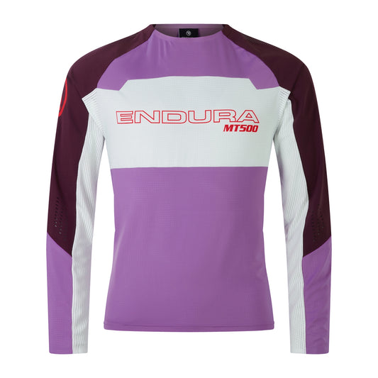 ENDURA MT500 BURNER LITE Langarmtrikot Violett