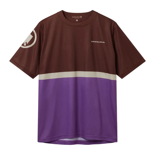 ENDURA SINGLETRACK CORE II Trikot Violett