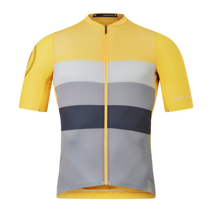 Trikot ENDURA PRO SL RACE Kurzarm Grau/Senf