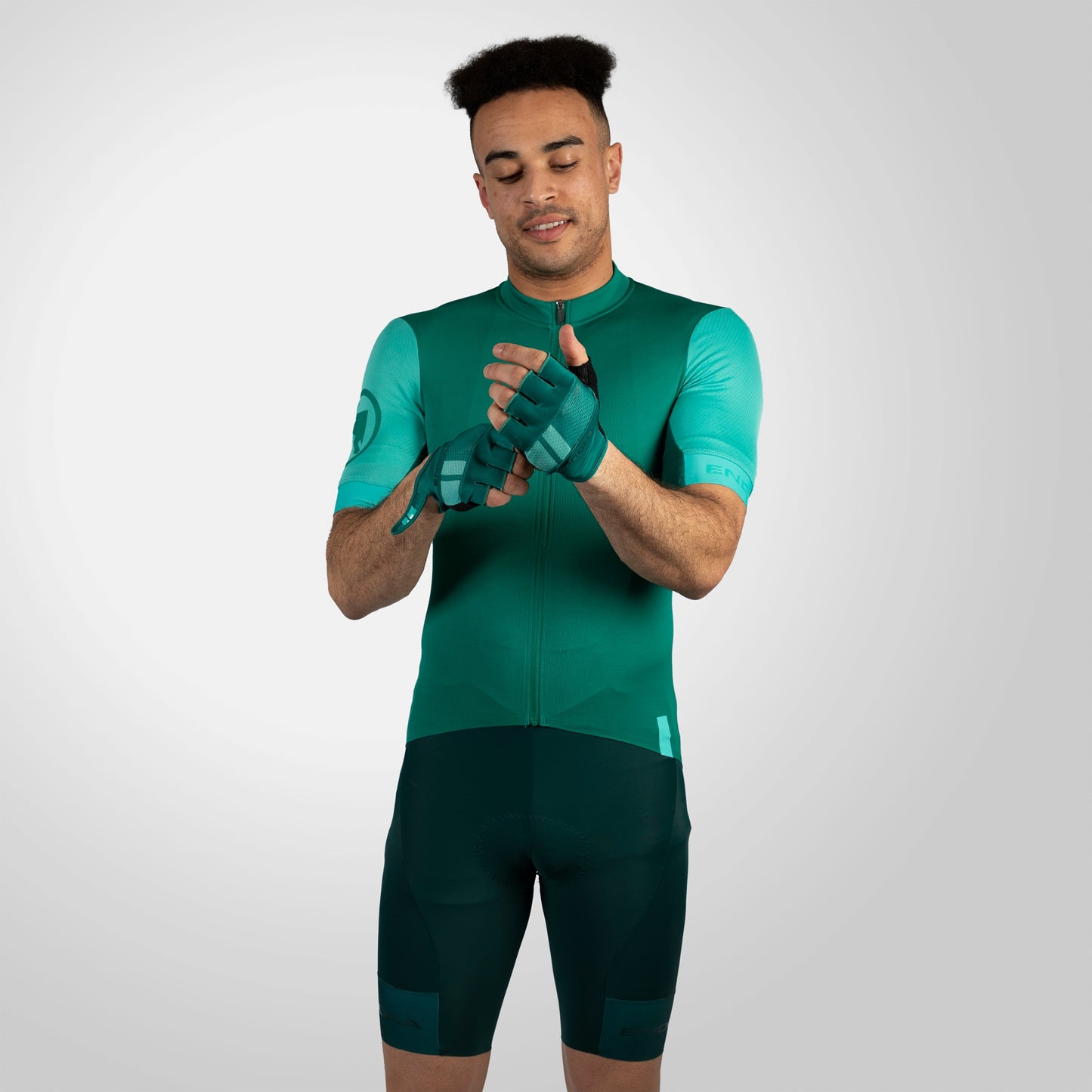 ENDURA FS260 Trikot Kurzarm Grün/Türkis