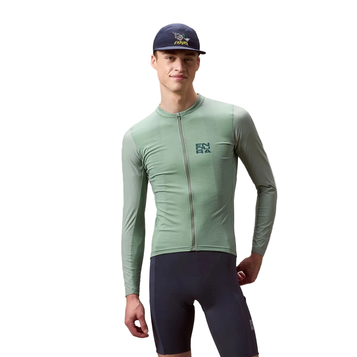 Trikot ENDURA ALLTRACK RIDE Langarm Sage