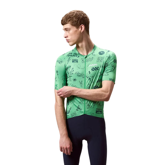 ENDURA PRO SL PRINT Trikot Kurzarm Grün