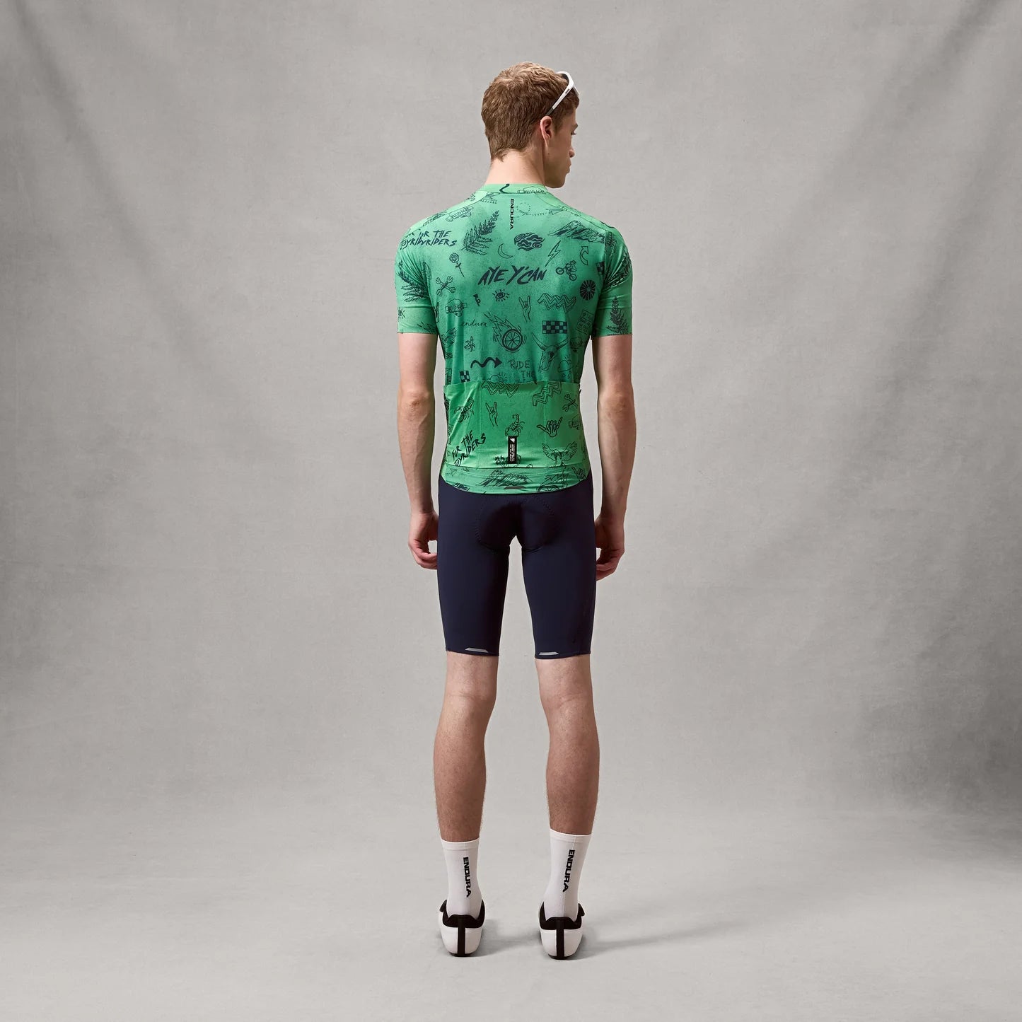 ENDURA PRO SL PRINT Trikot Kurzarm Grün