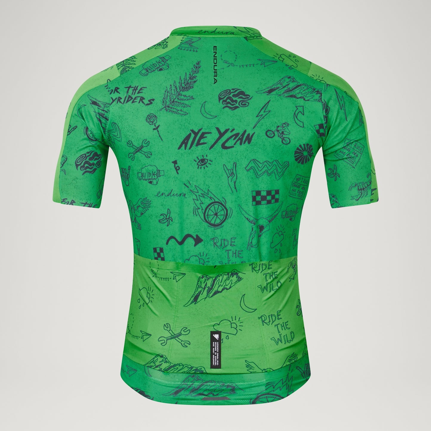 ENDURA PRO SL PRINT Trikot Kurzarm Grün