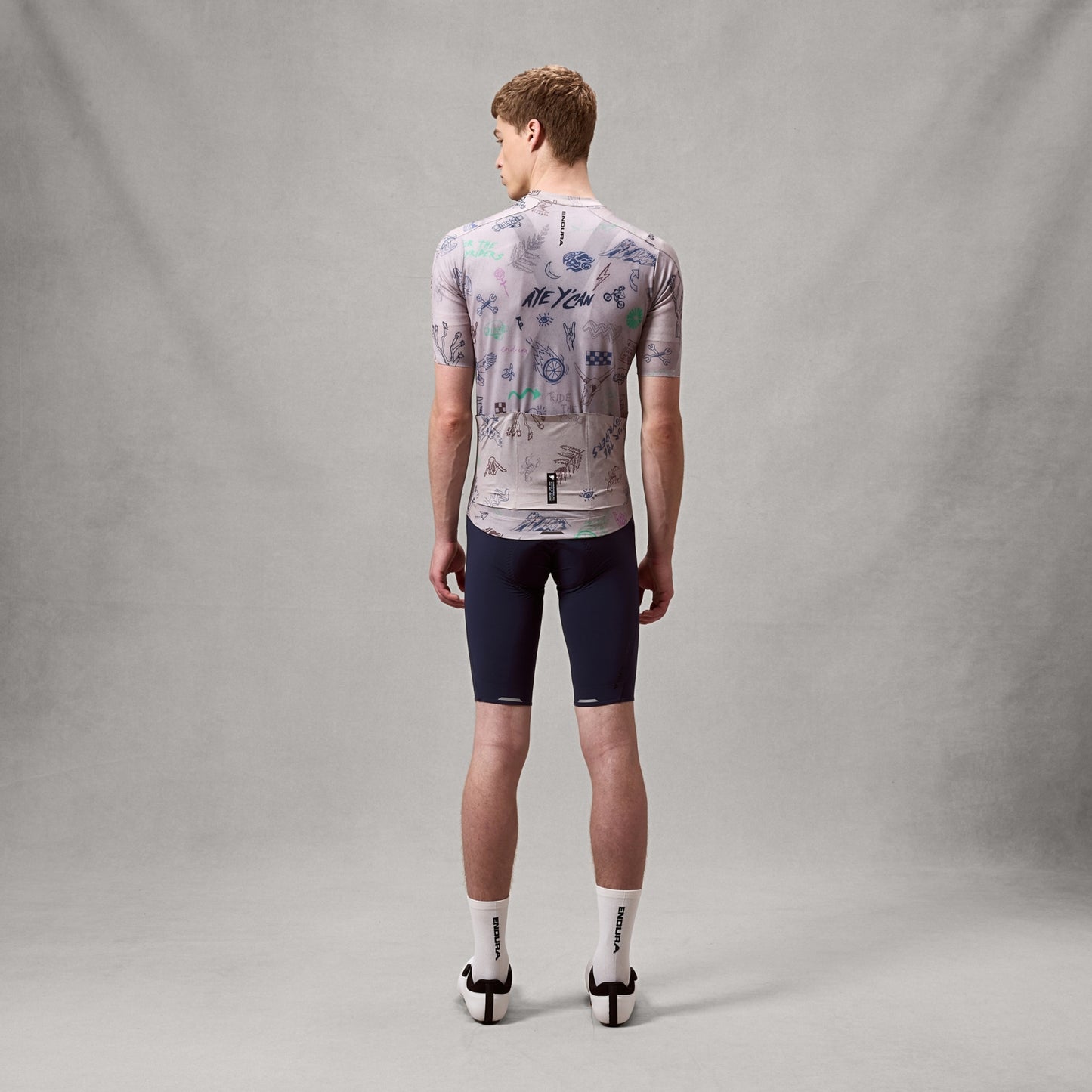 ENDURA PRO SL PRINT Trikot Kurzarm Titanium