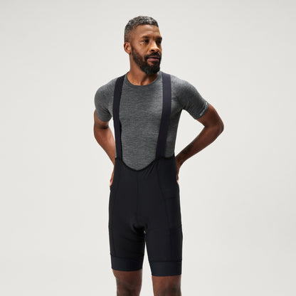 Trägerkurzradhose ENDURA LOOP Schwarz