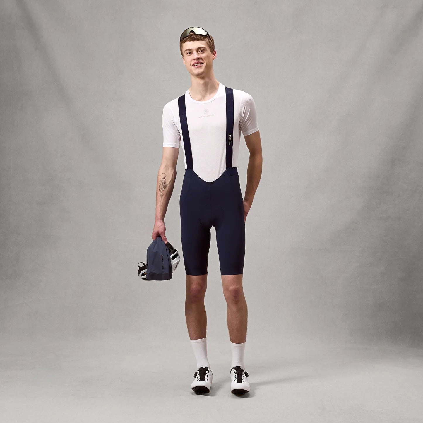 ENDURA PRO SL POWER Kurze Trägerhose Blau