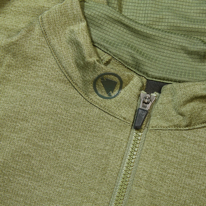 Trikot ENDURA GV500 REIVER Kurzarm Khaki