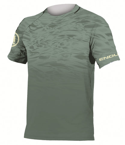 Trikot ENDURA MARBLE LTD PRINTED Kurzarm Grün 2025