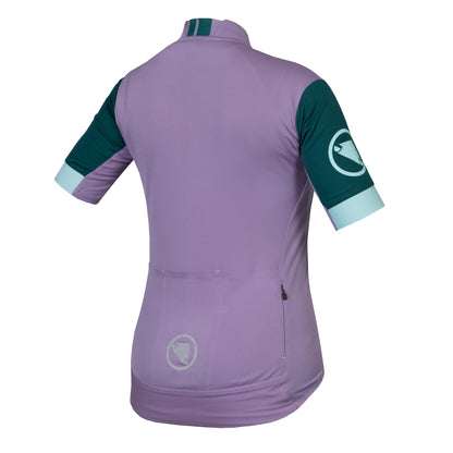 Trikot ENDURA FS260 Damen Kurzarm Violett