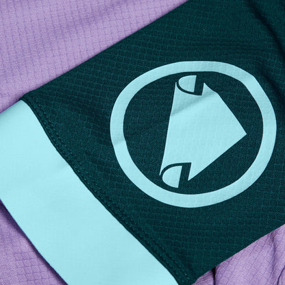 Trikot ENDURA FS260 Damen Kurzarm Violett