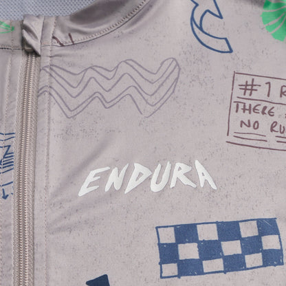 Trikot ENDURA PRO SL PRINT GTI Kurzarm Damen Titanium