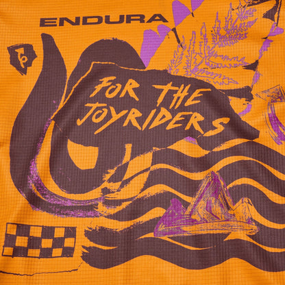 Trikot ENDURA SINGLETRACK CORE Junior Kurzarm Orange