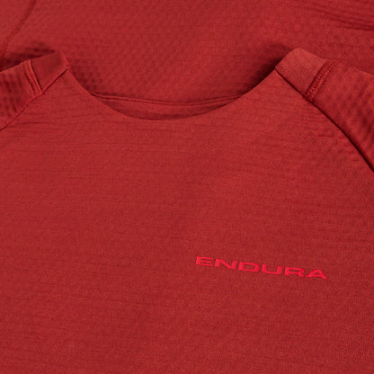 Trikot ENDURA SINGLETRACK FLEECE Langarm Backstein