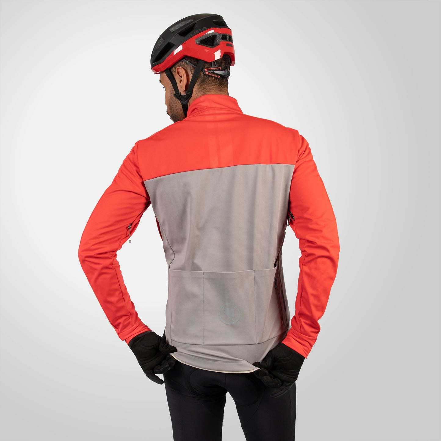 ENDURA WINDCHILL II Jacke Grau/Rot